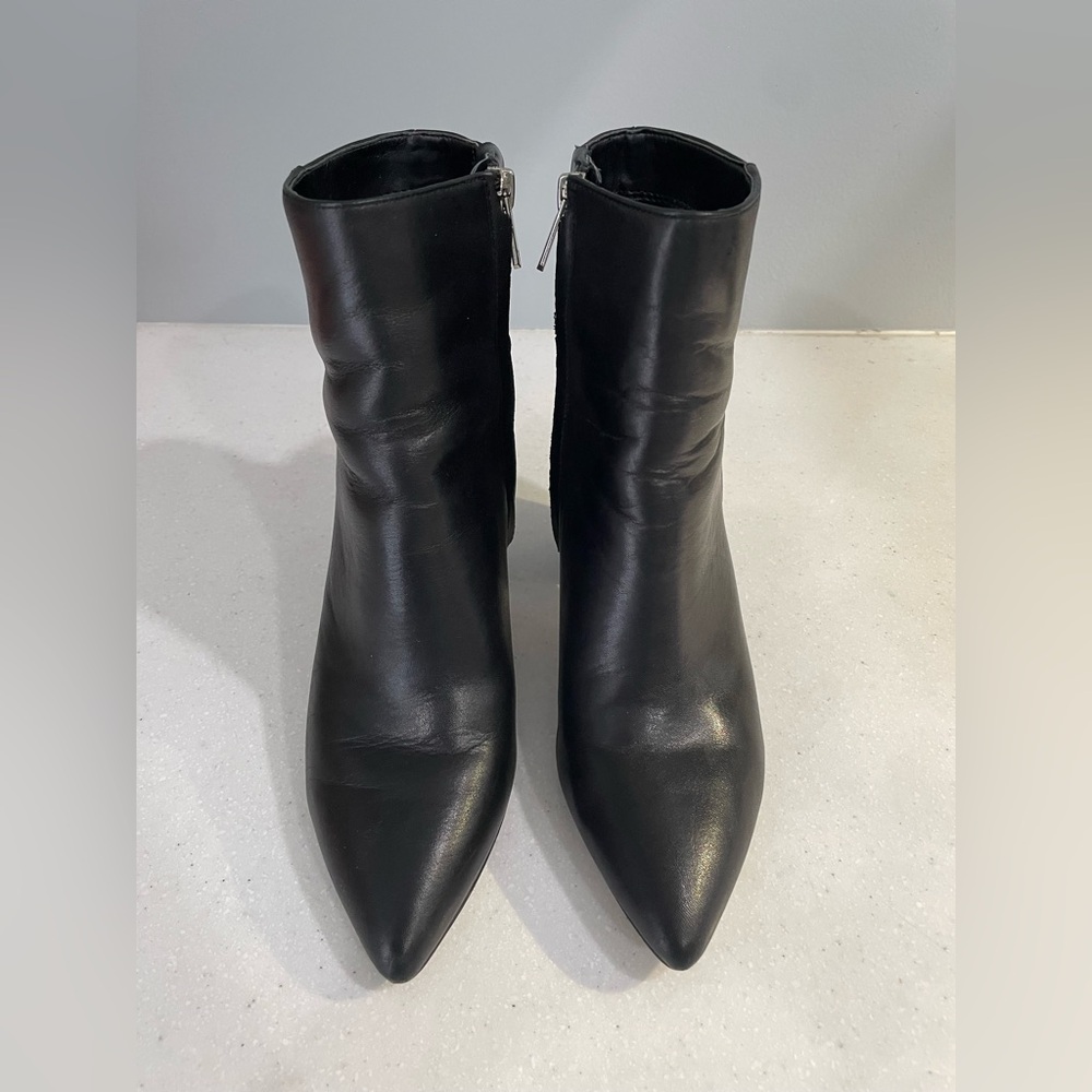 Sam Edelman Sleek Black Hilty Ankle Booties